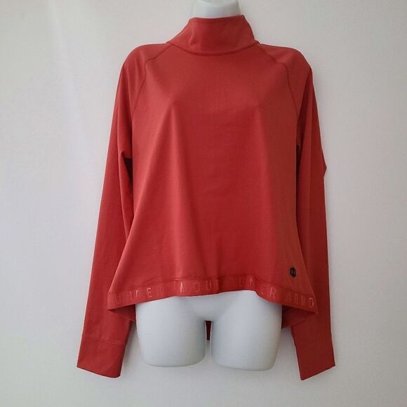 Under Armour ColdGear Rush Coral Turtleneck XL - Picture 2 of 11